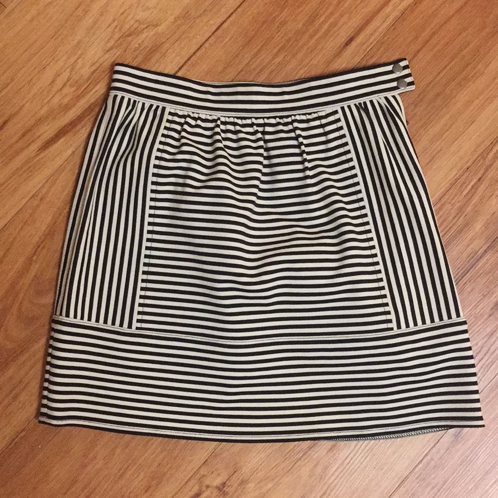 Madewell Striped Skirt
